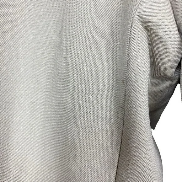 Pierre cardin Mens Vintage Beige Lined Pleated Dress Pant US 34 Short - Picture 13 of 16